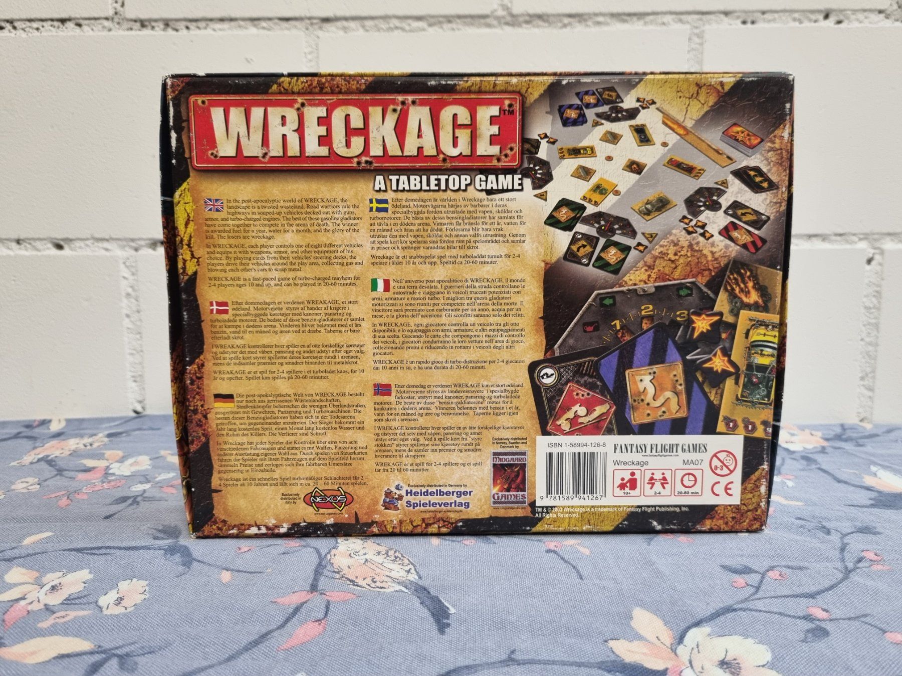Giochi: Wreckage Brettspiel – Usato da Sennhof venduto da Eveyune 1