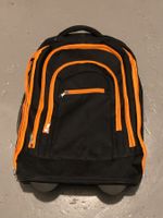 Rolltasche schwarz/orange