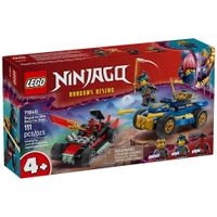 LEGO NINJAGO Action-Autorennen: Rogue vs. Drix - LEGO 71840