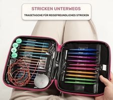 Strickset für unterwegs oder daheim