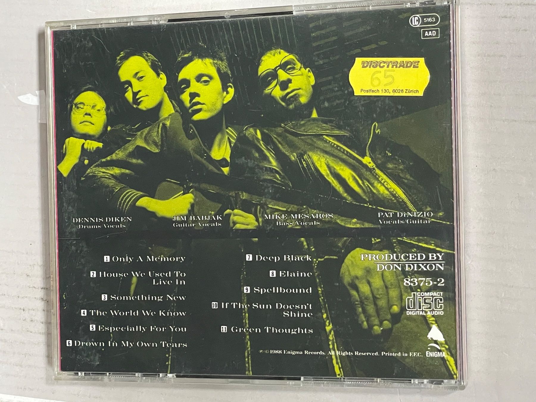 CDs: The Smithereens – Green Thoughts - Alternative – Gebraucht aus Muri b. Bern von AdidasCollector 4