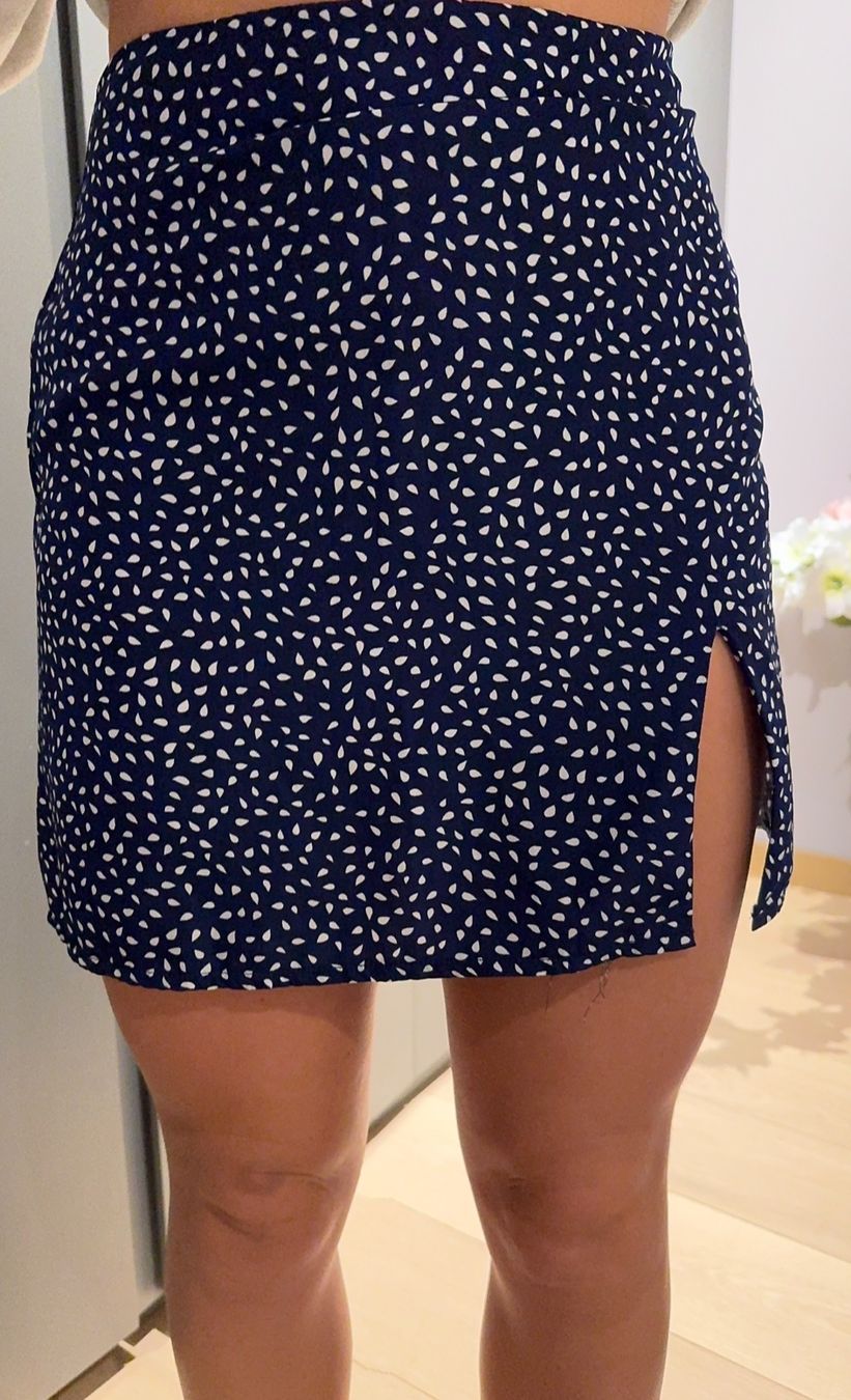 Shein Gonne: Jupe bleue et blanche à motifs T.XS – Nuovo (secondo la descrizione) da Vandoeuvres venduto da Zoccoli11 5