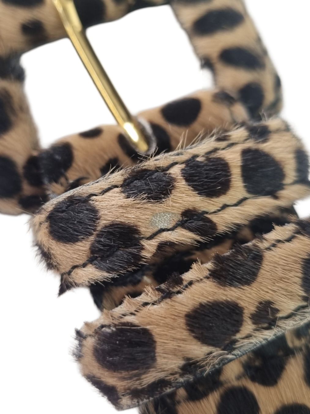 Cinture: DOLCE & GABBANA Gürtel mit Leoparden-Muster – Usato da Wangen b. Olten venduto da Restwert_Wangen 6