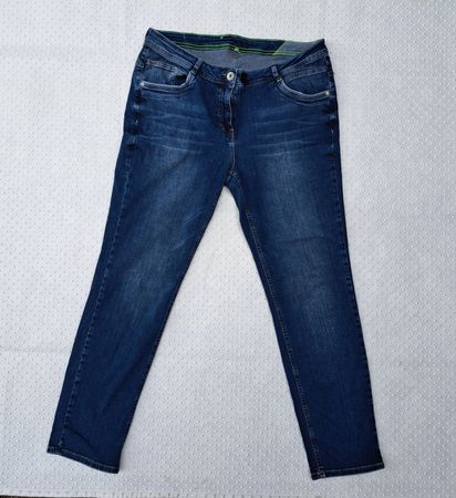 Dunkelblaue Damen Jeans CECIL, Grösse 38/30
