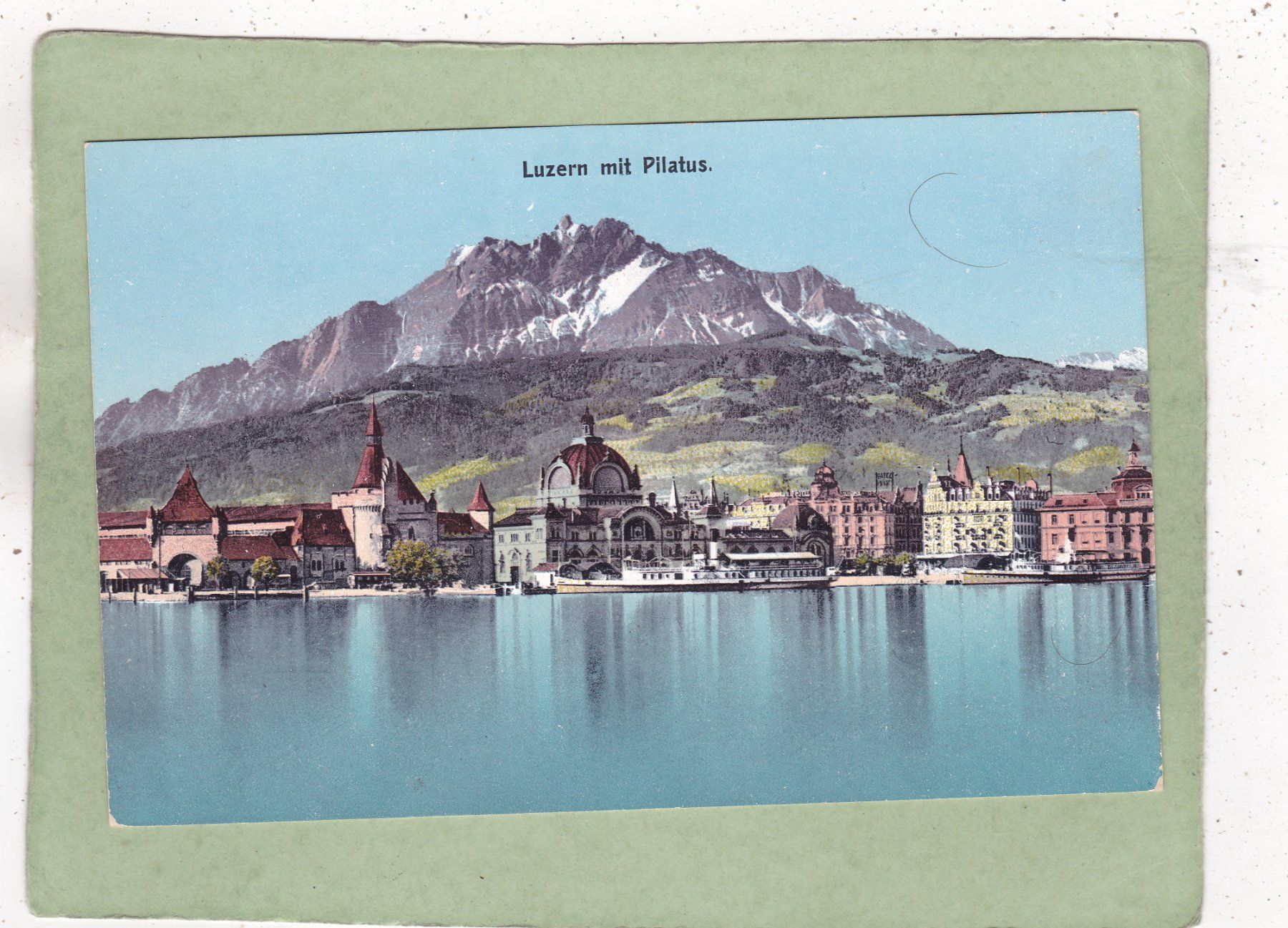 Cartes postales: Luzern mit Pilatus – D'occasion à Herisau par Lisegrat2008