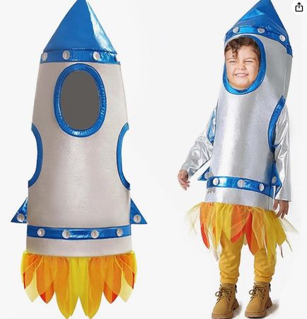 Raketenkostüm Kinder Fasnacht Umzug Grösse S Astronaut
