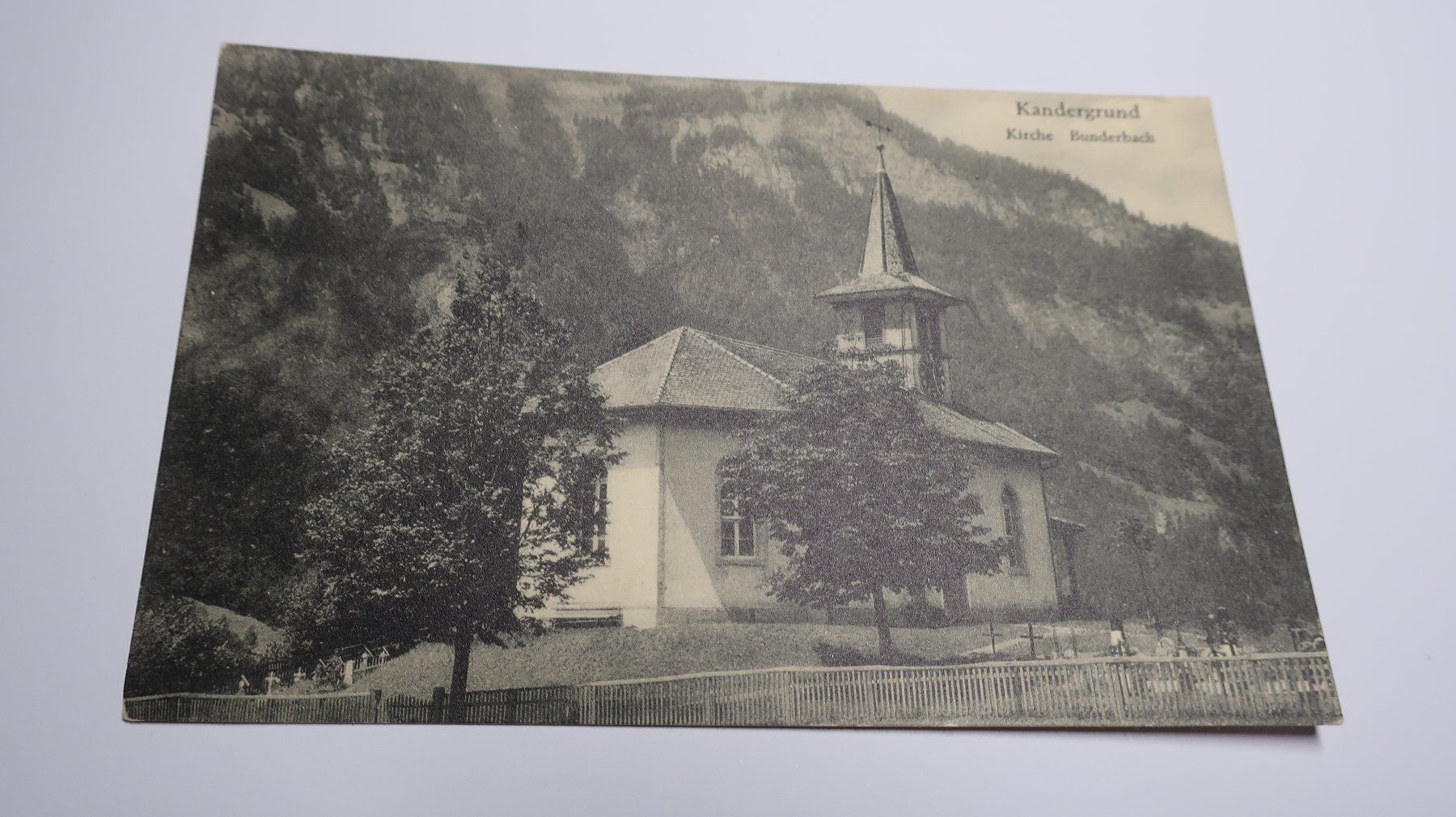 Ansichtskarten: Kandergrund Kirche Bunderbach – Gebraucht aus Cormoret von Pascalll2001 1