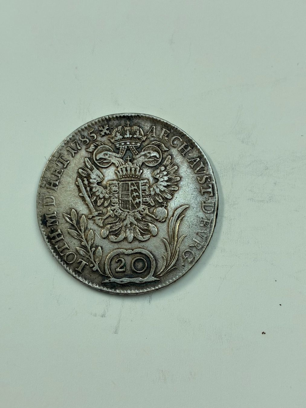 Tutti le monete: Silber Taler, 1785, Franz Joseph, – Usato da Volketswil venduto da Jdansk 1