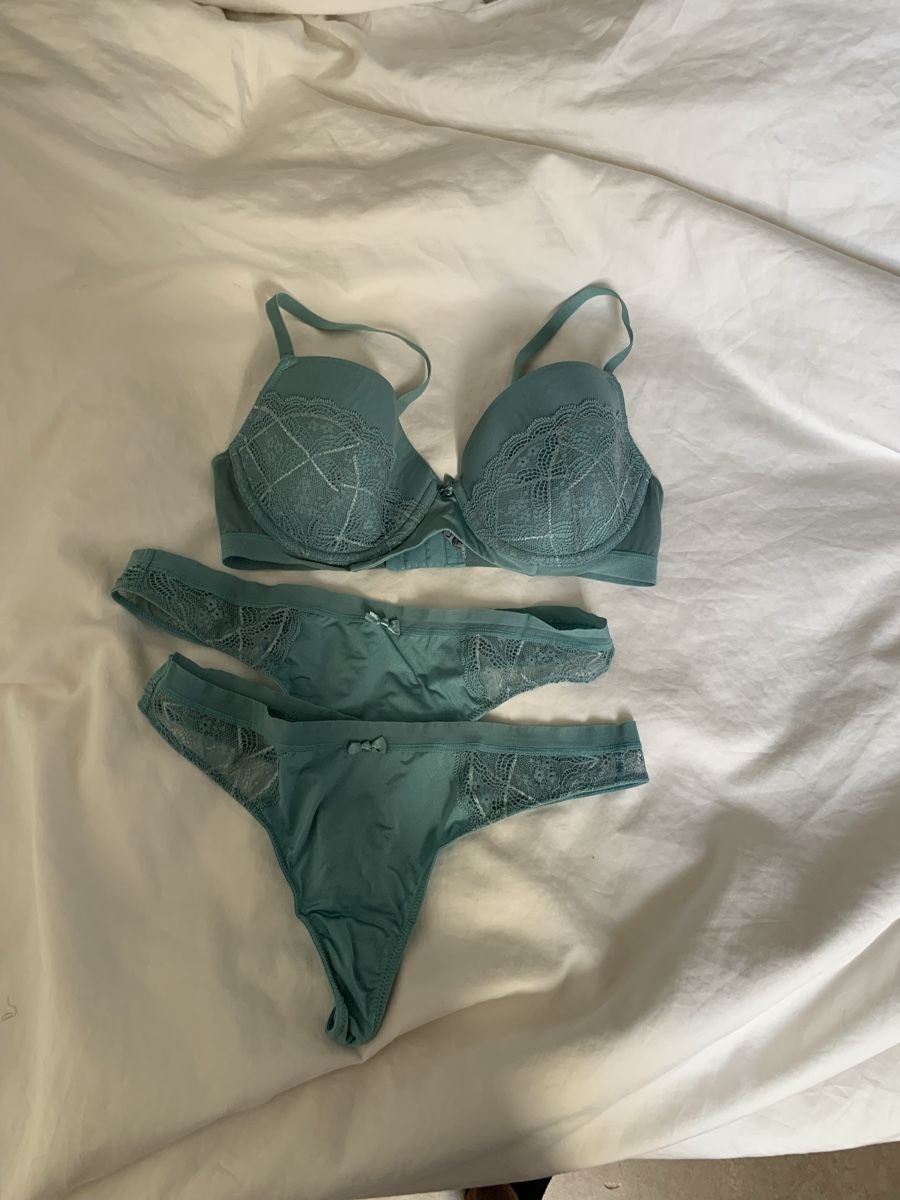 Beldona Altra biancheria intima: Beldona Set, Türkis, Grösse S/75C, Spitz – Usato da Zürich venduto da spaghetti.funk