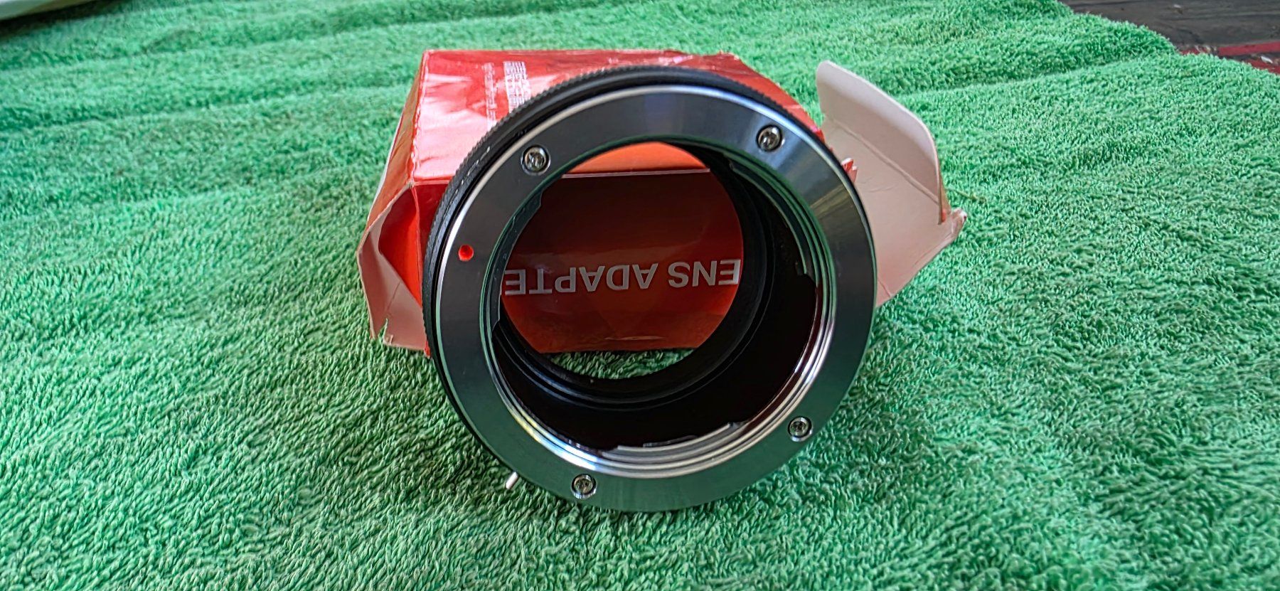Adattatori foto: Fotga MD-NEX Adpter Sony Alfa E Anschluss – Usato da Cugnasco venduto da surfin60 1