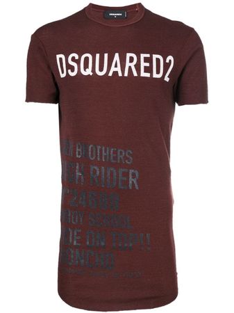 DSQUARED2  printed T-shirt Sz M