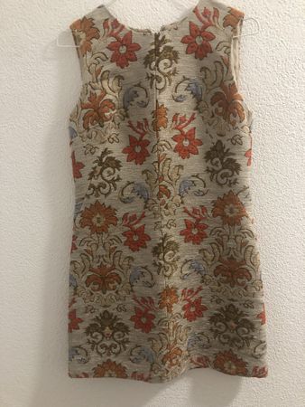 Vintage Bally Kleid, Gr. S, Blumenmuster, Top Zustand!