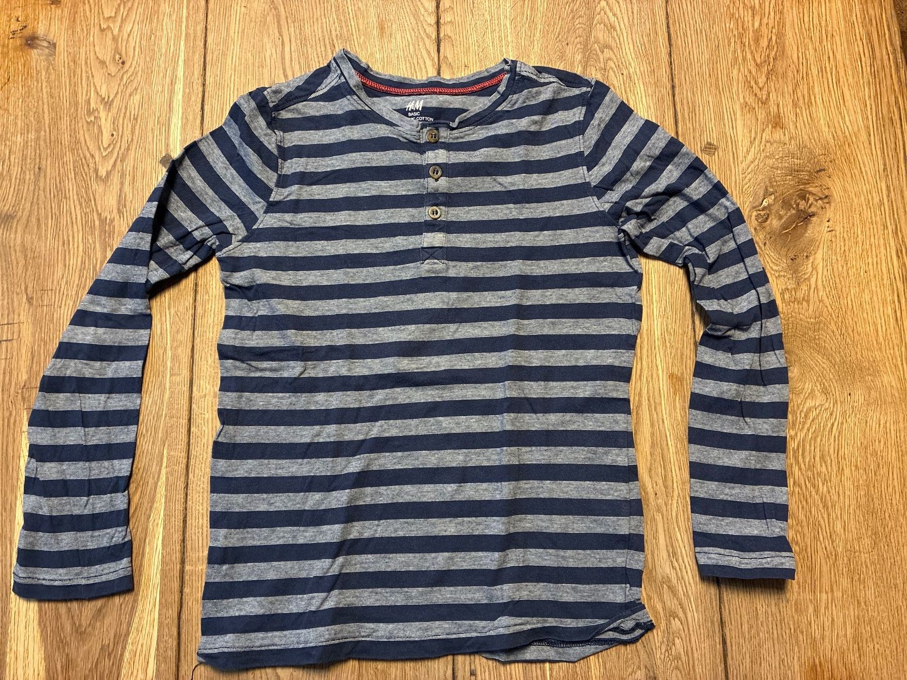 H&M Maglioni & Felpe: Langarmshirt gestreift Grösse 134/140 – Usato da Guntershausen venduto da Gloominati