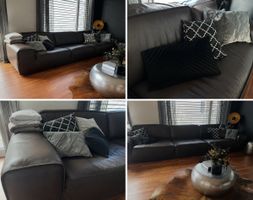Chateau d’Ax Echtleder-Sofa 