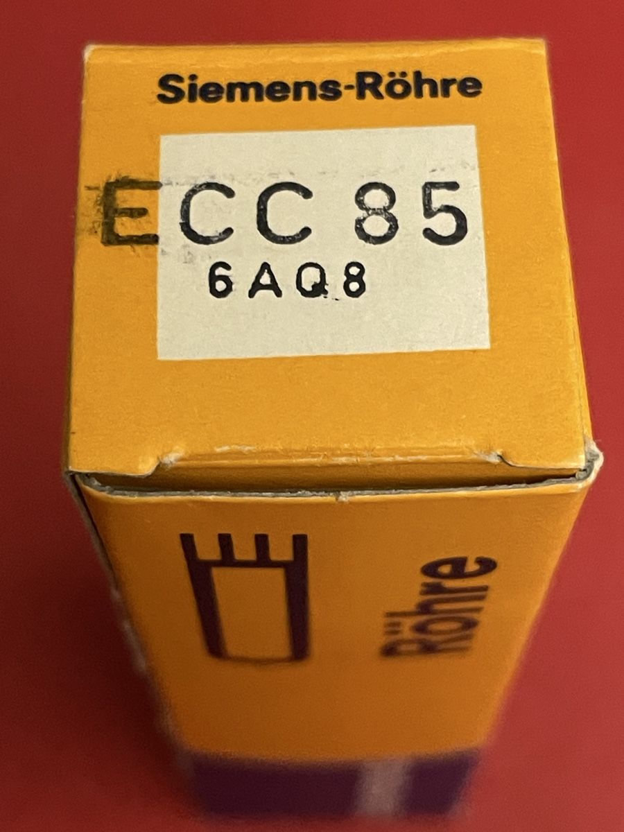 Siemens Componenti elettronici: ECC85 Siemens  – Nuovo e nell'imballaggio originale da Oftringen venduto da Jradioman 4