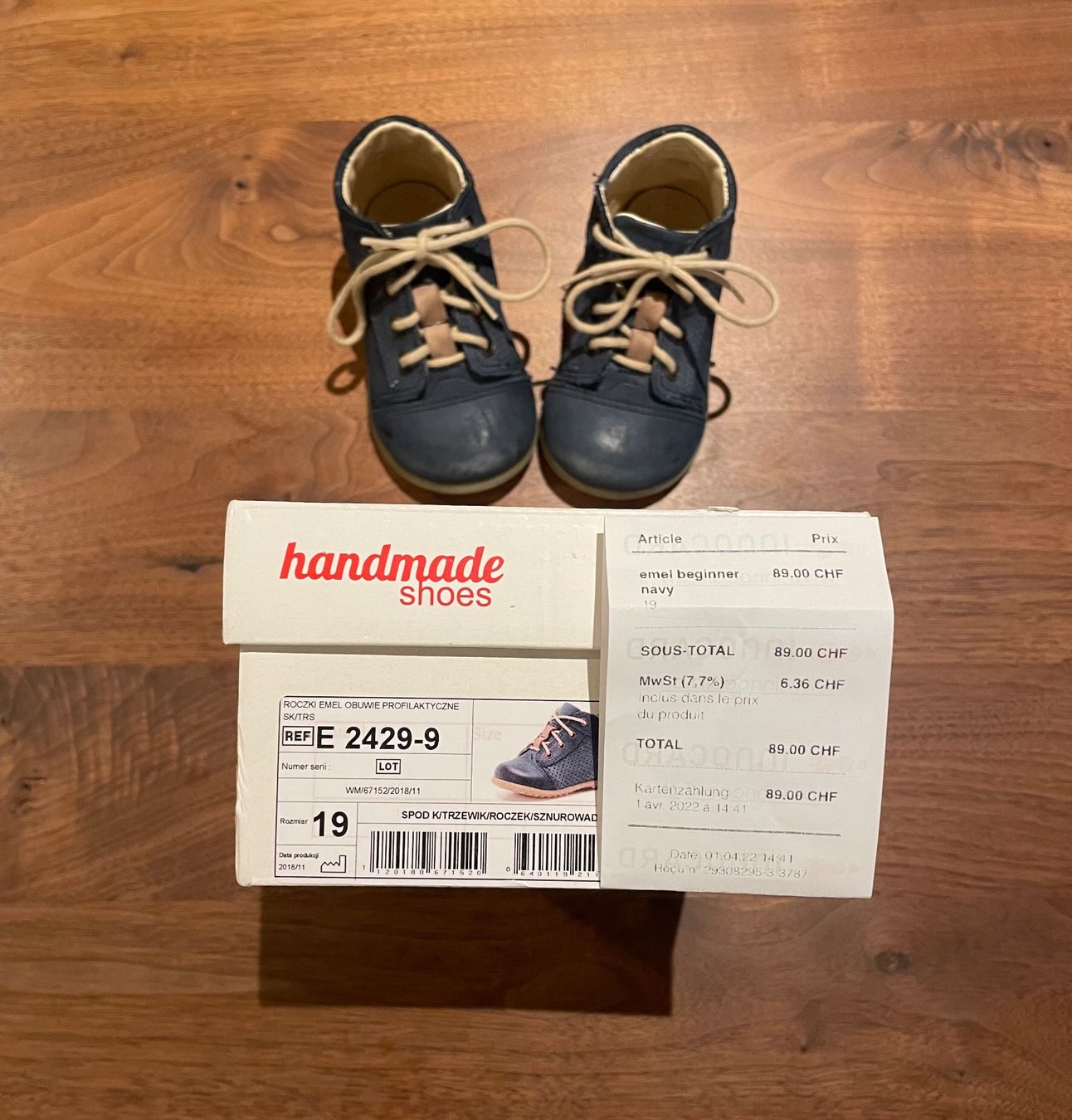 Chaussures garçon: Chaussures bébé Emel (19) – D'occasion à Sion par cha_h6yj 1