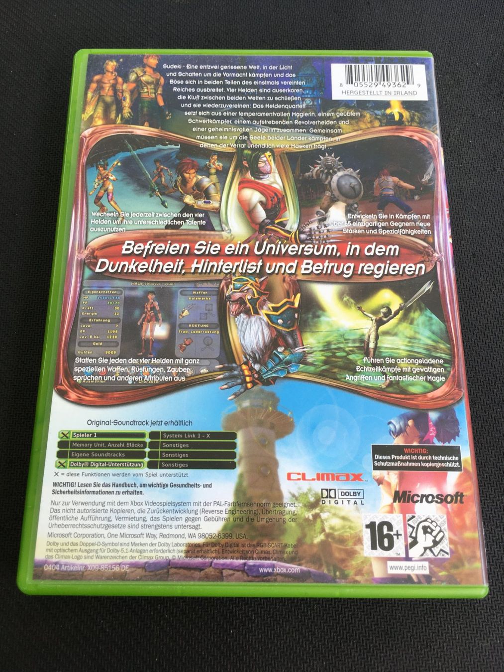 Microsoft Spiele: Sudeki - Xbox – Gebraucht aus St.Gallen von sjosjo 1
