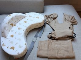 Momcozy Stillkissen + Sling Baby Wrap Carrier