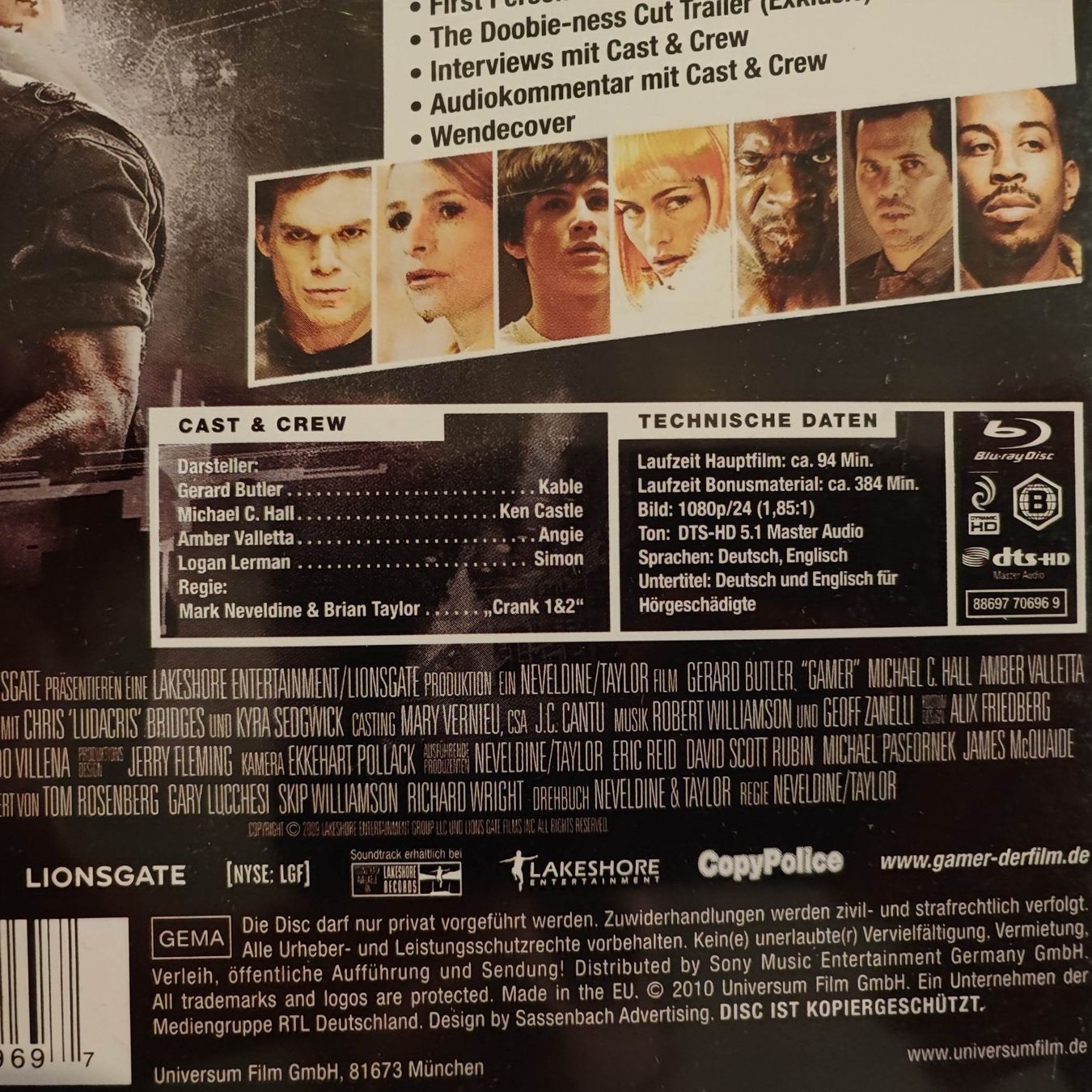 Tutti i DVDs: GAMER – Usato da Dübendorf venduto da kb86_MOVIE 2