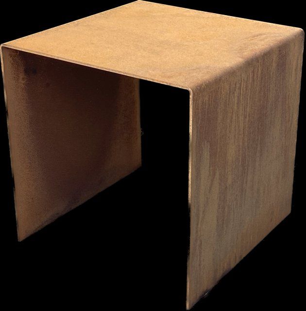 Sgabelli: HOCKER AUS STAHL – Nuovo (secondo la descrizione) da Kölliken venduto da MeWo-Design 1