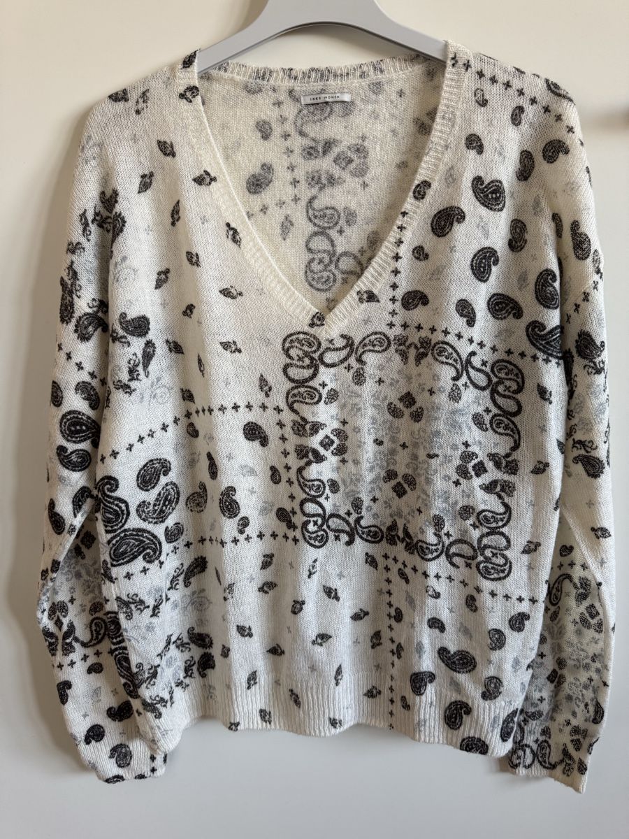 IKKS Maglioni & Felpe: Pull IKKS motif paisley, taille M-L – Usato da Morges venduto da sandy069