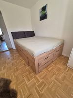 Neues Stauraumbett aus Eiche - unbenutz - CHF 500.00