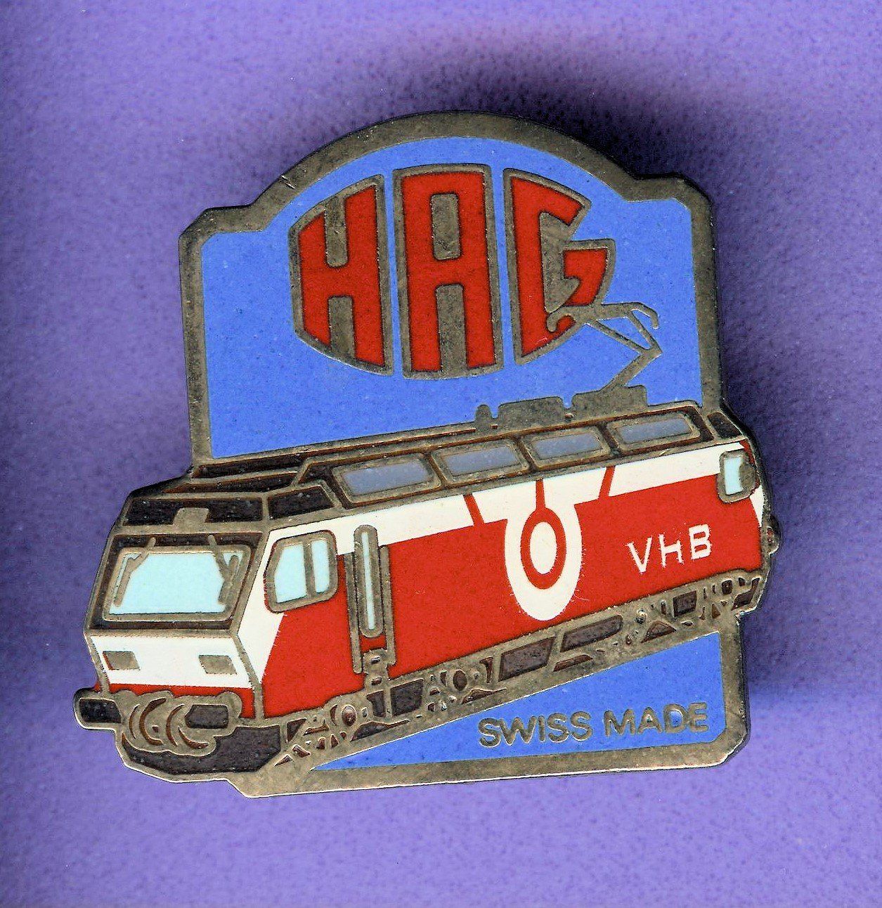 Placchette & Badge: HAG  VHB  Re456 – Usato da Winterthur venduto da Sammleroase
