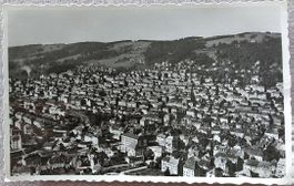 LA CHAUX-DE-FONDS  -  Vue d'avion