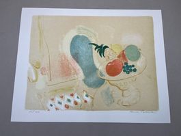 HANNES PORTMANN LITHOGRAPHIE SIGNIERT NUMMERIERT