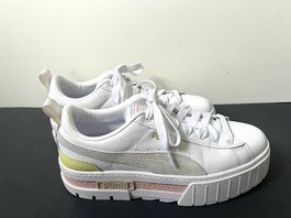 Puma Gr. 40,5  Leder!