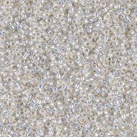 MIYUKI Rocailles 15/0 – Opalweiss Gold (15-9551-TB)