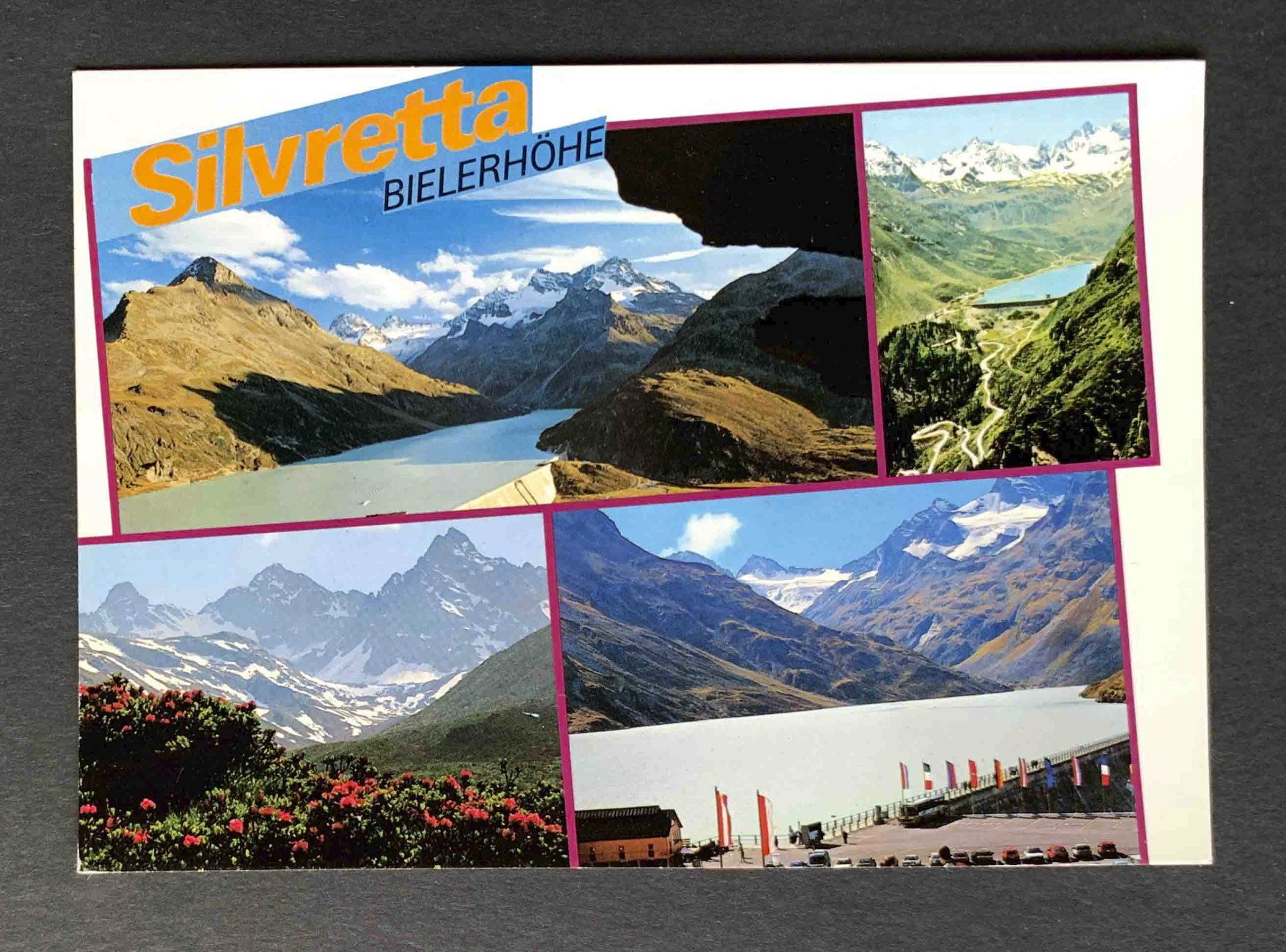 Cartoline postali: AK Silvretta Bielerhöhe – Usato da Goldau venduto da artelier1