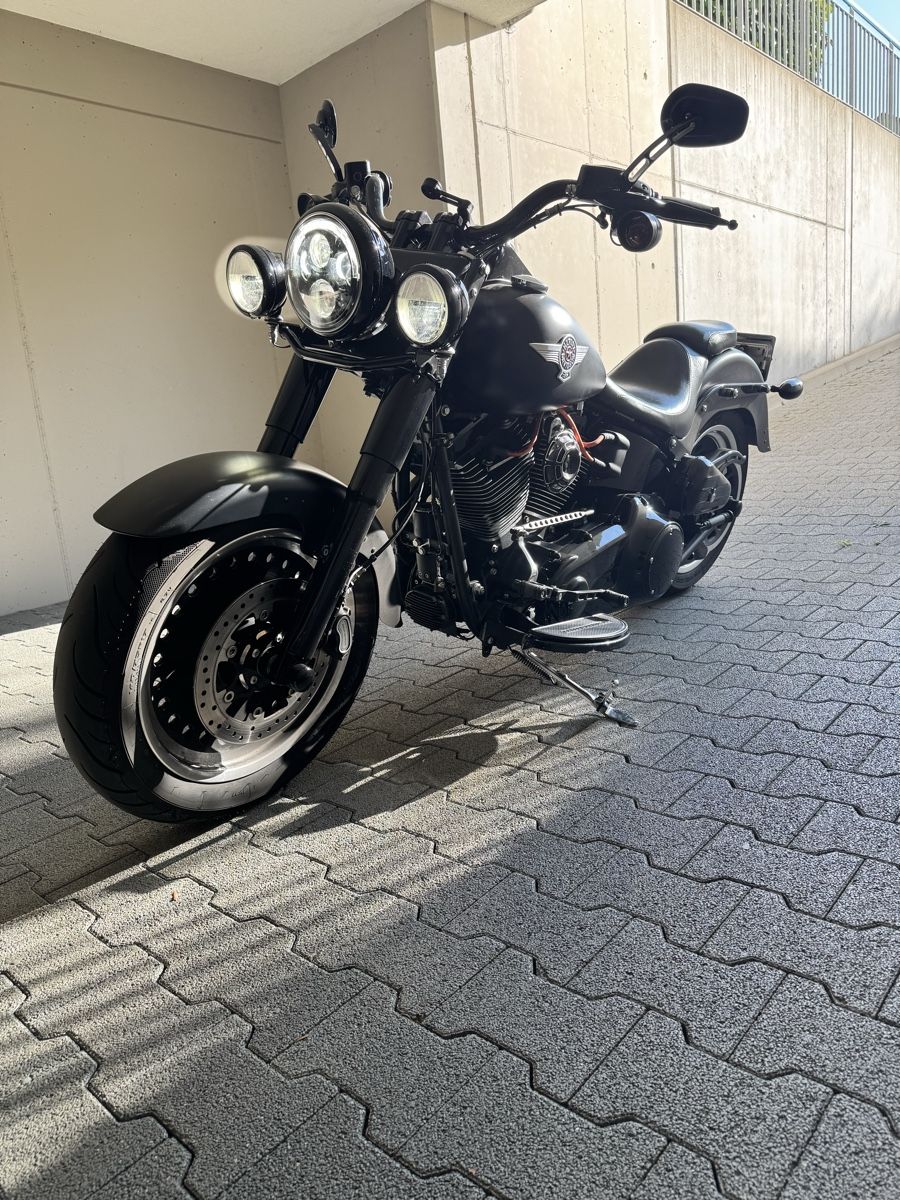Harley-Davidson Chopper: Harley Davidson FLSTFBS Fat Boy S Special ABS – Neu (gemäss Beschreibung) aus Buchs ZH von ceeem17