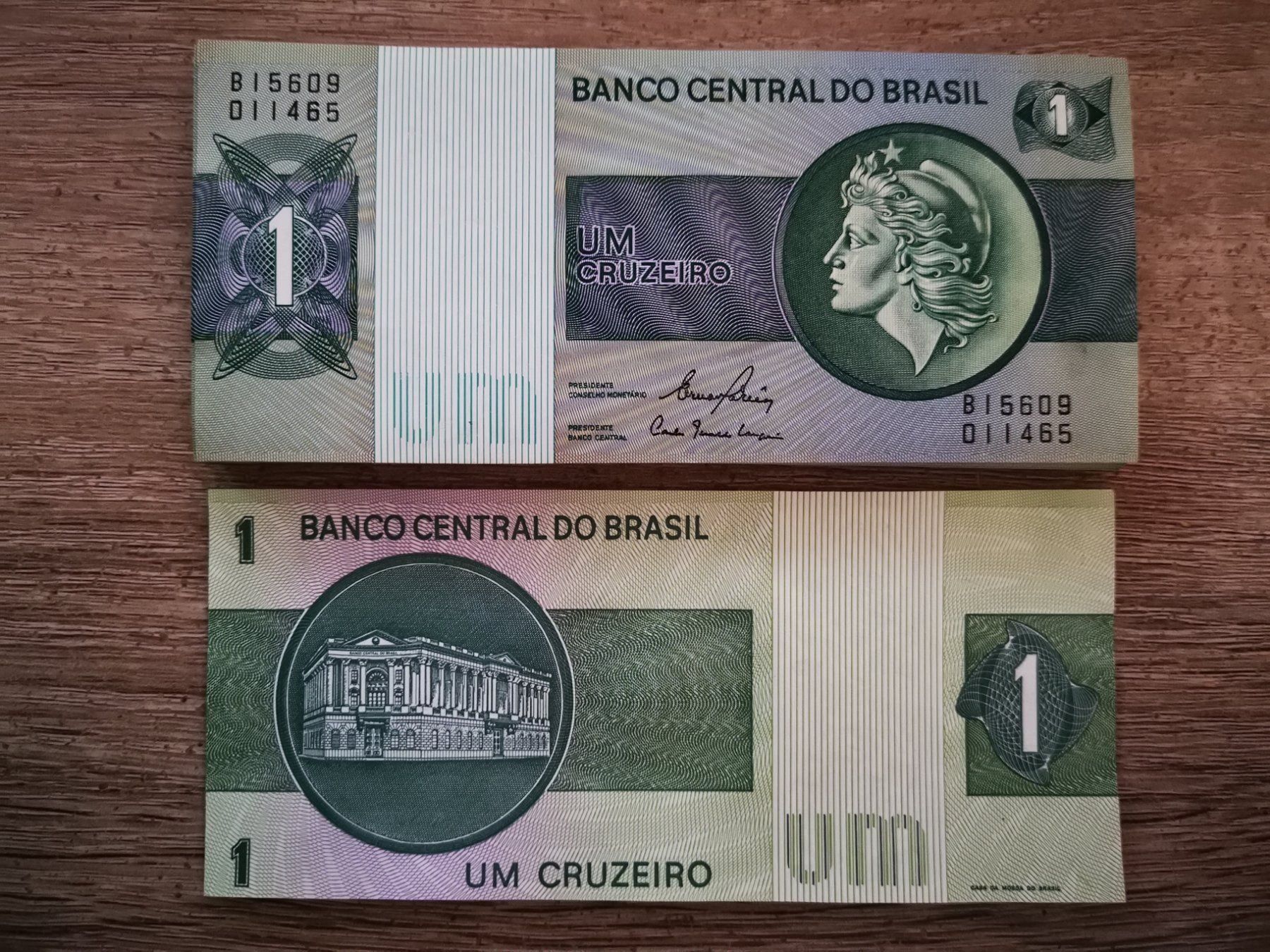Banconote: Brasil - 1 Cruzeiro UNC – Nuovo (secondo la descrizione) da Cousset venduto da Patricio77