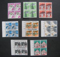 1973 - 1975 Landschaftsbilder Vierer gestempelt / ESST