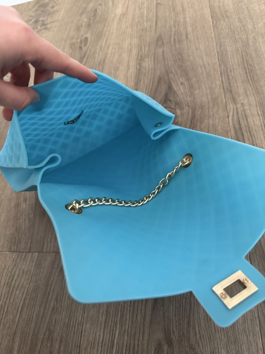 Borse da donna: spezielle Tasche Umhängetasche blau – Usato da Fislisbach venduto da KolibriSecondhand 5