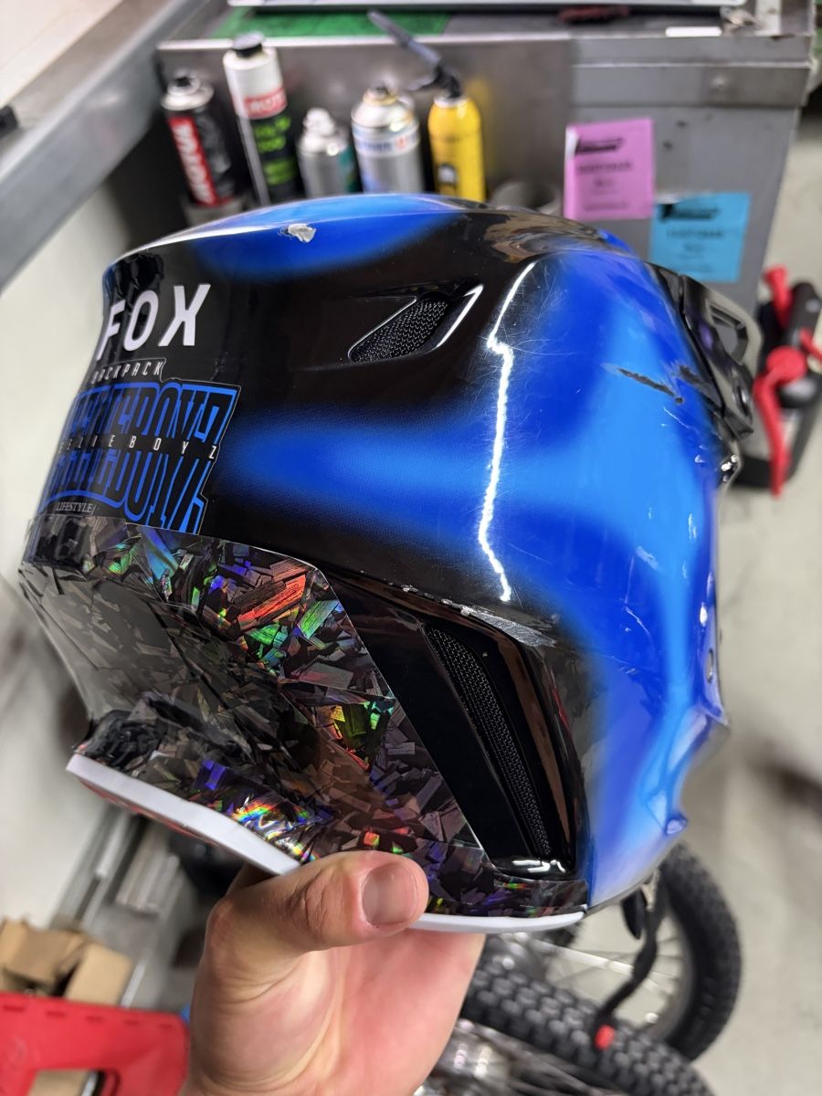 Fox Casques & visières: Fox V3 Motocrosshelm – D'occasion à Altstätten SG par Zero10 1