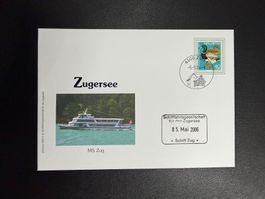 Schweizer Schiffspost Zugersee MS Zug 2006