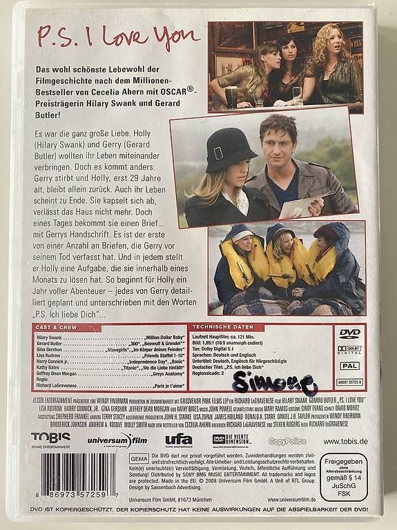 Alle DVDs: P.S. I Live You – Gebraucht aus Gasel von Ntomate 1
