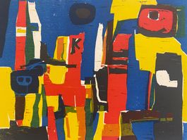 Gust ROMIJIN (1922-2010)  Lithtographie