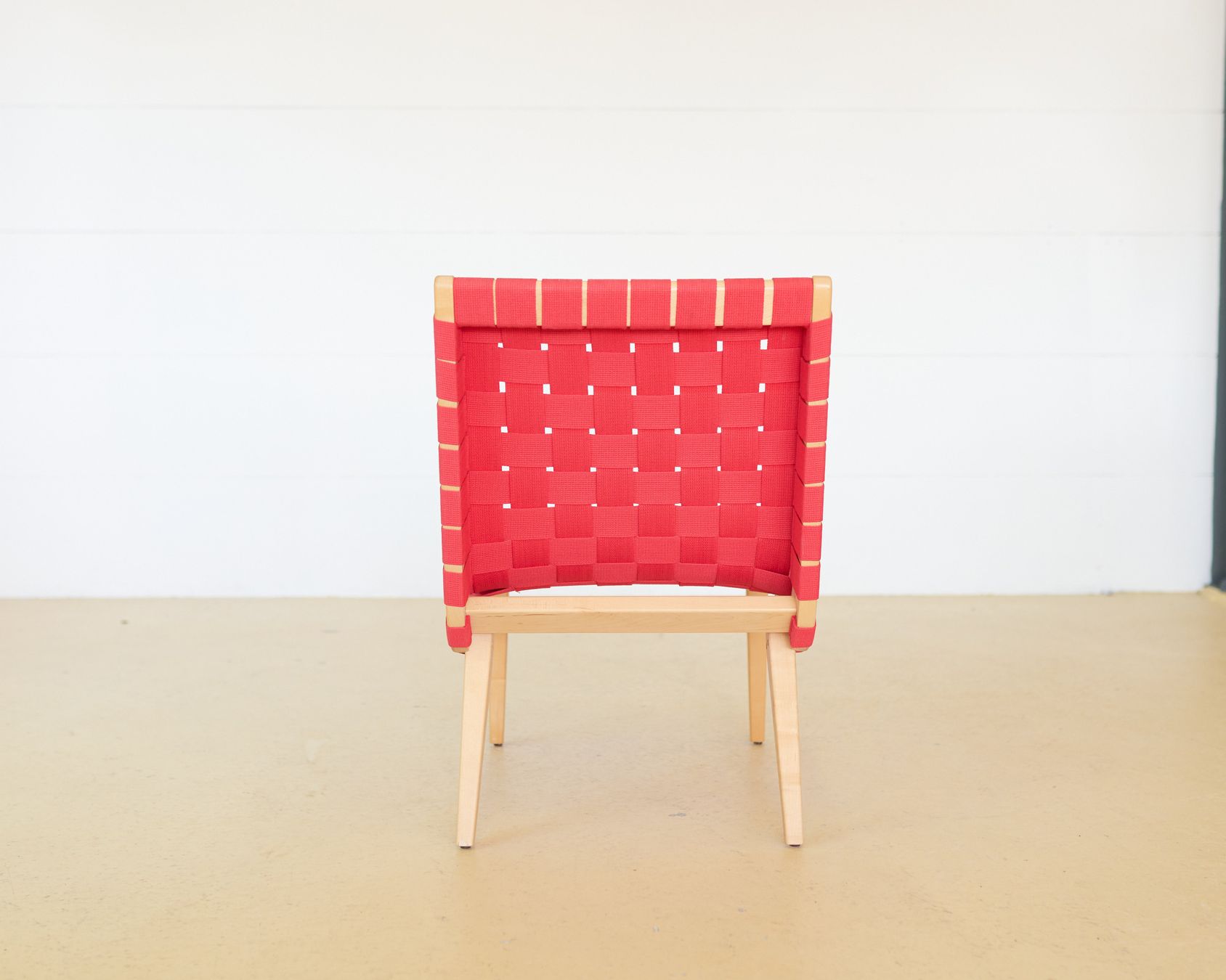 Knoll Sessel: Jens Risom Sessel Modell 654 von Knoll | Rot | – Gebraucht aus Meinisberg von atelier_TILIJA 7