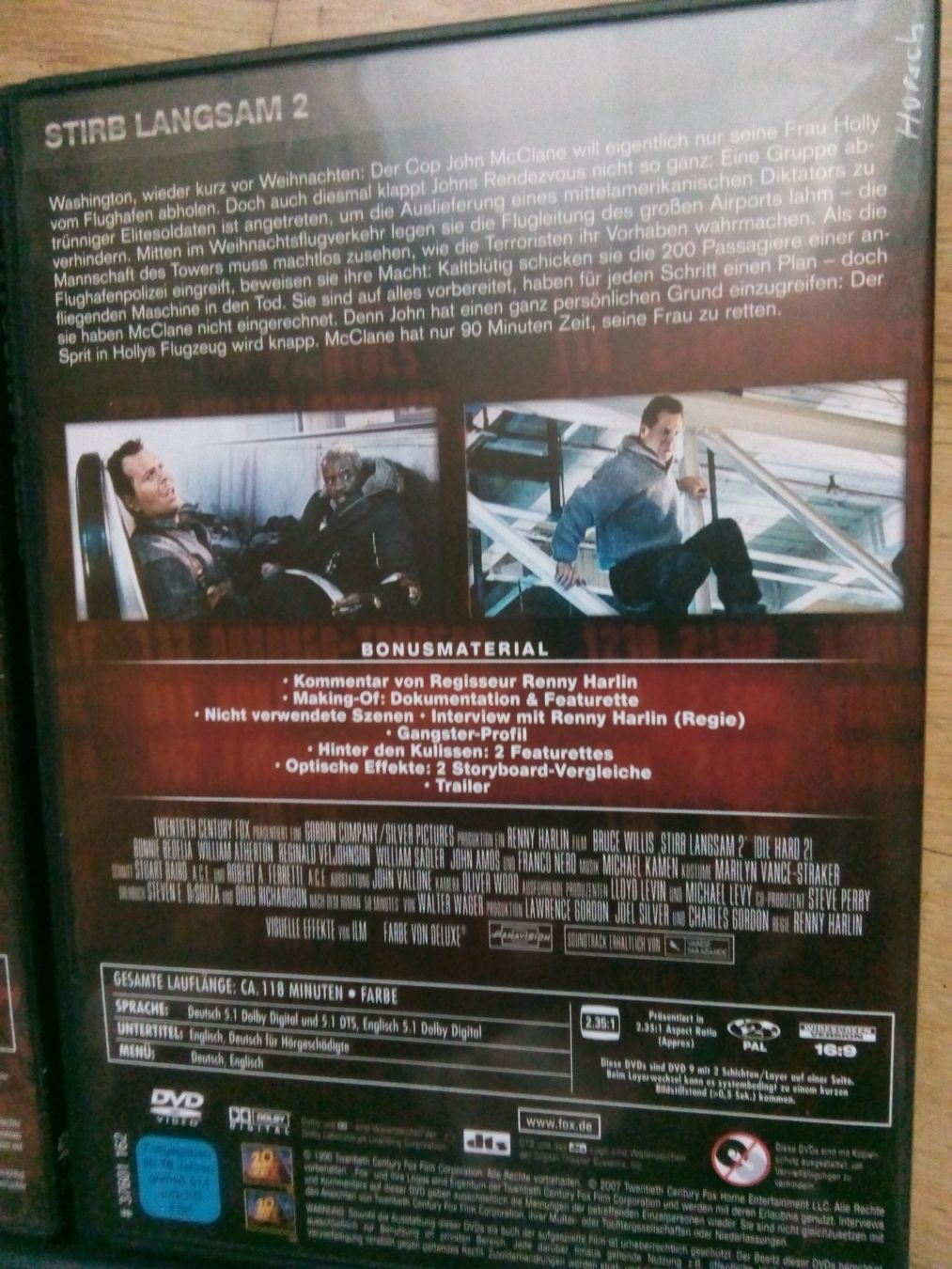 Tutti i DVDs: Stirb Langsam (Trilogie)  Special Edition  > De & Eng < – Usato da St. Gallen venduto da elk2024 2