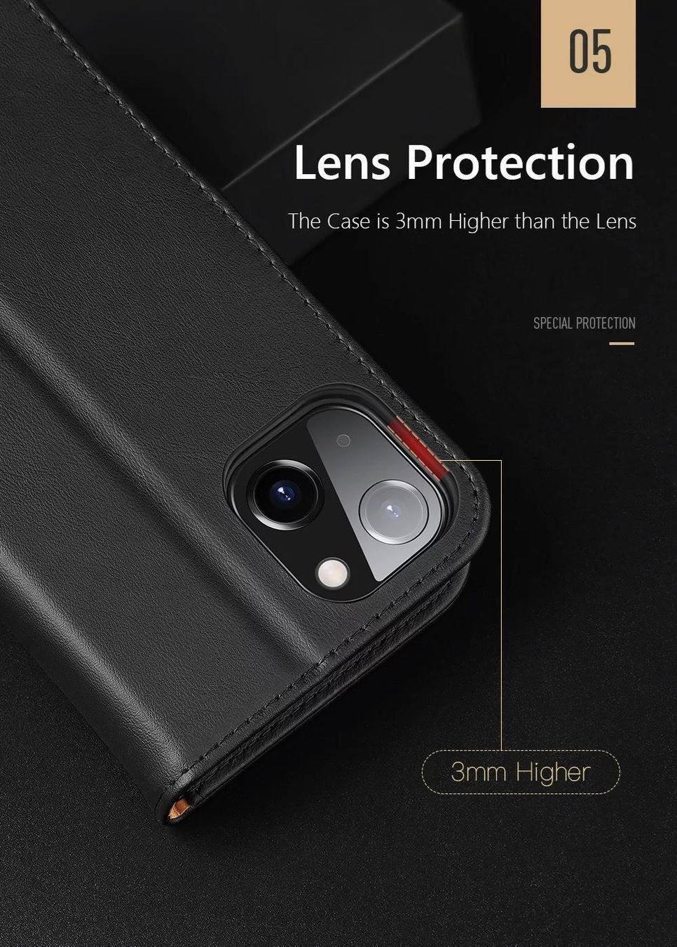 Coques & Protection écran: Dux Ducis iPhone 13 Pro Max Leder Case – Neuf avec emballage d'origine à Zürich par Store-247 9