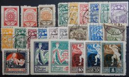 Lettland Lot mit alten Werten XXI