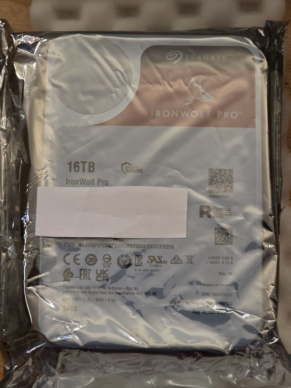 Seagate Dischi rigidi: Neue: Seagate IronWolf Pro 16TB interne Festplatte – Nuovo e nell'imballaggio originale da Aesch BL venduto da immon