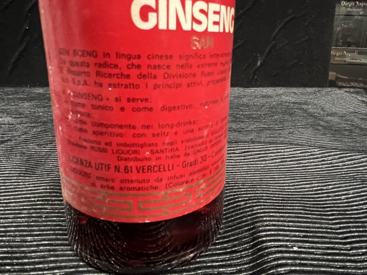 Bevande alcoliche: ANCIENNE BOUTEILLE ENTAMÉE GINSENG RUSSI – Usato da Genève venduto da Leboucheoreilles 8