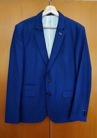 Costume bleu DR&N, taille 54, élégant