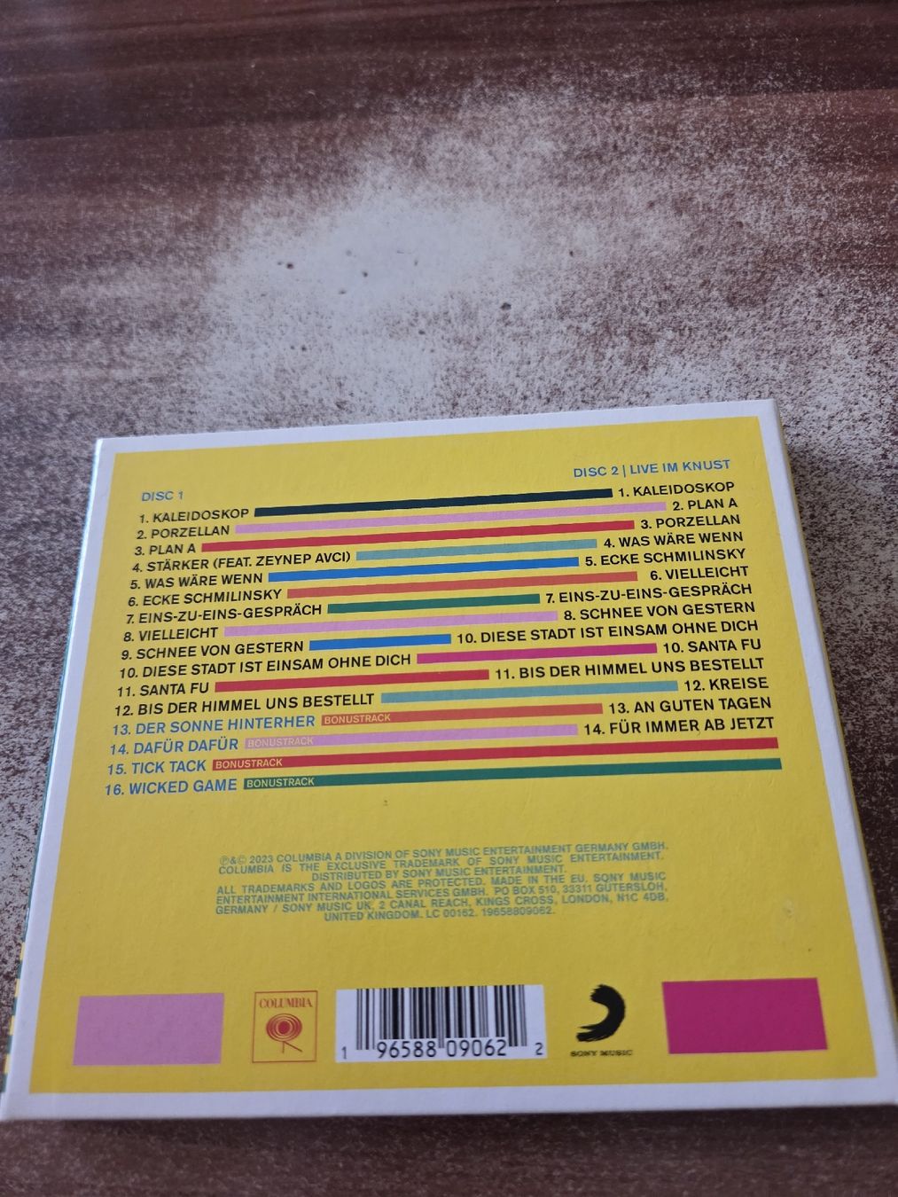 CD: Johannes Oerding -  Plan A - Special Edition – Usato da Wattenwil venduto da Mage66 1