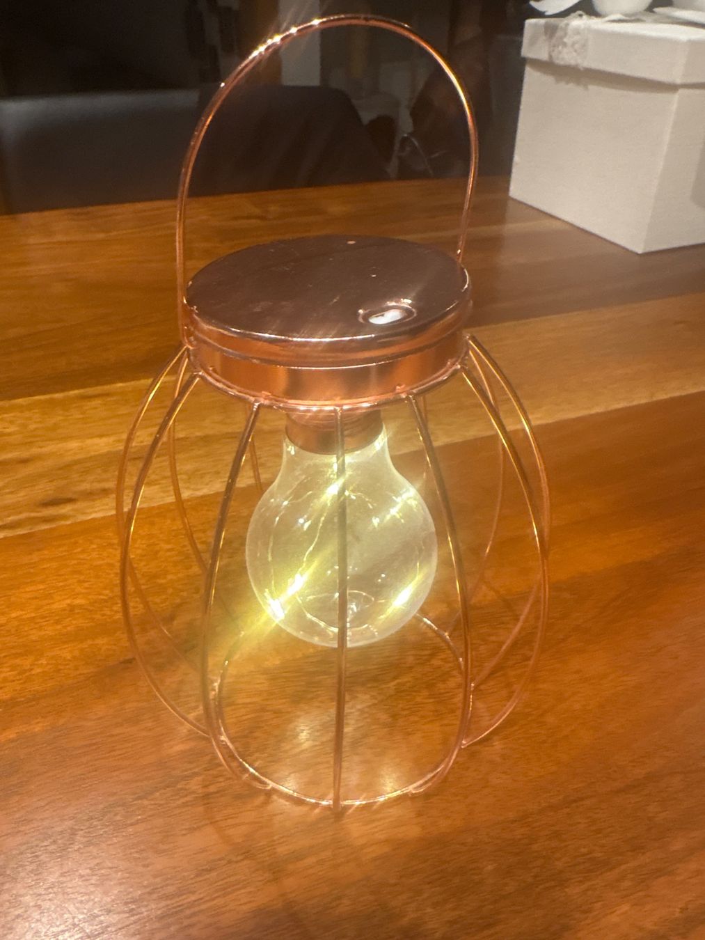 Lampade: Vintage Kupfer Deko Lampe – Usato da Andwil SG venduto da schmei 1