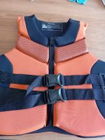 Schwimmweste orange/schwarz Grösse L neuwertig